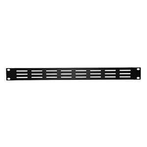 19″ Rack-Mountable 1U Slotted Vent Panel (APV01)