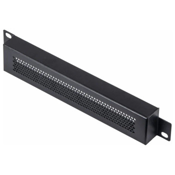 19″ Rack-Mountable Raised Perforated Security Panel 1U (1.75″) (ARSCLP01)