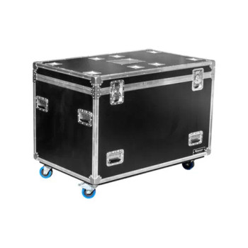 Odyssey Professional 60" x 24" x 30" Brown Hex Board Utility Tour Trunk Case with Caster Wheels (OPT602430WBRN)