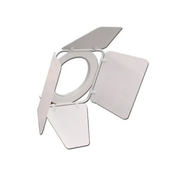 White Barn Door for PAR 16 Odyssey Light Fixtures (LSPAR16BDW)