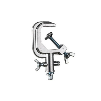 Odyssey G-Clamp, Fits 2" Tube, 330 lb Load Capacity, Silver Finish (LACP)