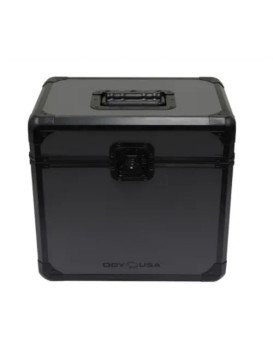 Odyssey KROM Black/Gray Record / Utility Case Holds 70 x 12" Vinyl Records & LPs (KLP70BLG)