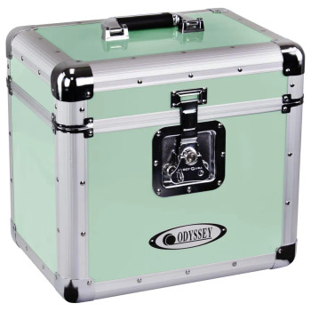 Odyssey Vintage Series Green 12" Vinyl / LP Case Holds 70 Records (KLP1-VINTAGEGREEN)