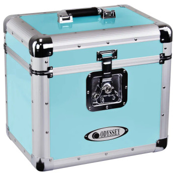 Odyssey Vintage Series Blue 12" Vinyl / LP Case Holds 70 Records (KLP1-VINTAGEBLUE)