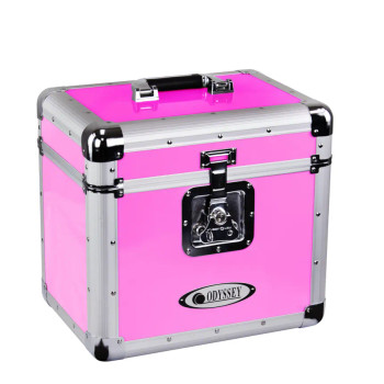 Odyssey Vintage Series Magenta 12" Vinyl / LP Case Holds 70 Records (KLP1-MAGENTA)