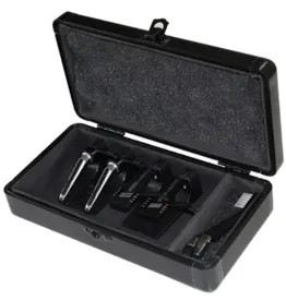 Odyssey KROM Series Black PRO2 Case for Four Turntable Needle Cartridges (KCC4PR2BL)