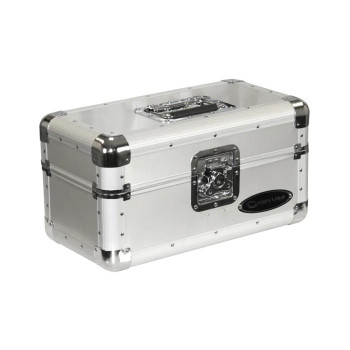 Odyssey KROM Series Silver Record / Utility Case for 120 x 7" Vinyl Records (K45120SIL)