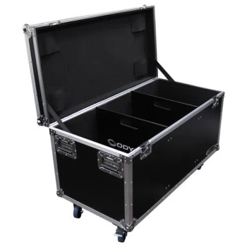 Odyssey 45.25" x 20.25" x 18.5" Utility Trunk Touring Flight Case with Dividers (FZUT34422WS)
