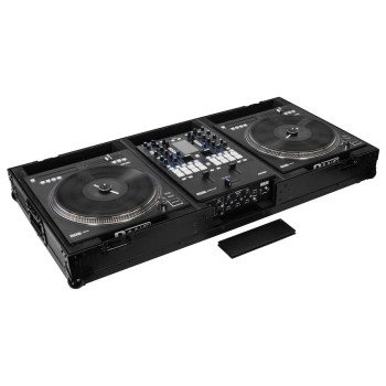 Odyssey RANE Seventy / Seventy-Two with Dual RANE Twelve Battle Position Black Coffin Flight Case (FZRANE1272WBL)