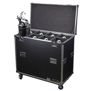 Odyssey Leko Lite Lighting Fixture Flight Case with Casters (FZLEKO8W)
