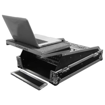Odyssey FZGSMX1913 Universal 13U Rack Mountable Mixer Flight Case with Glide Platform (FZGSMX1913)