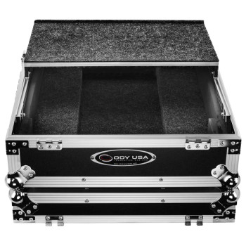 Odyssey FZGSDJMV10 Pioneer DJM-V10 ATA Flight Case with Glide Laptop Platform (FZGSDJMV10)