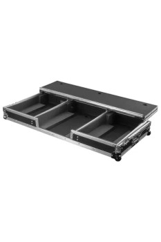 Odyssey FZGSDJMA9CDJW DJ Coffin Flight Case with Wheels for DJM-A9 and CDJ-3000 or Similar Size Gear with Glide Style Platform (FZGSDJMA9CDJW)