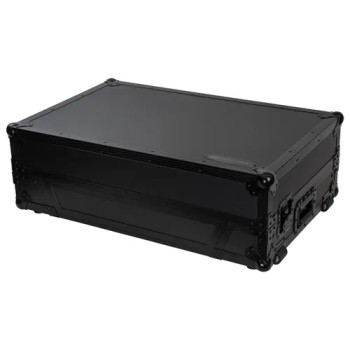 Odyssey FZGSDDJGRV6W1BL Black AlphaTheta DDJ-GRV6 Flight Case with 1U Rack Space and Patented Glide Platform (FZGSDDJGRV6W1BL)