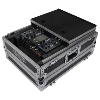 Odyssey FZGS12MX1XD 12" Format DJ Mixer Flight Case with Extra Deep Rear Compartment (FZGS12MX1XD)