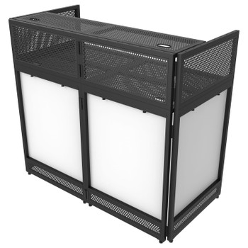Odyssey 50″ Wide DJ & Live Sound Booth with Removable Top (DJBOOTH50)