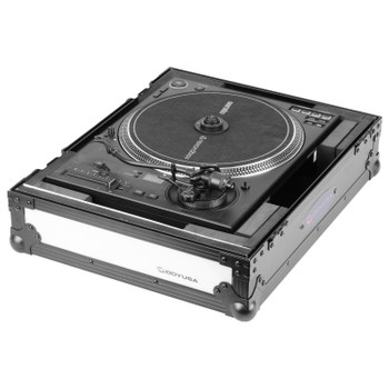 Odyssey LED Black Label Pioneer DJ PLX-CRSS12 / Technics 1200 Turntable Flight Case (FFXCRSS121200BL)