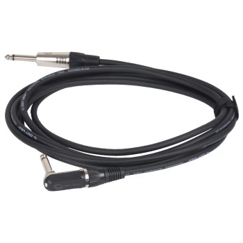 1/4″ to 1/4″ Angle Instrument Cable (10 ft)