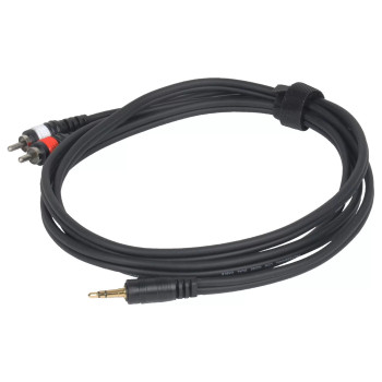 1/8″ Stereo Male to Dual Rca Male – Pro Link Cable (6 ft)