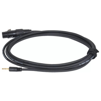 1/8″ Stereo Male to XLR Female Pro Microphone Cable (5 ft)