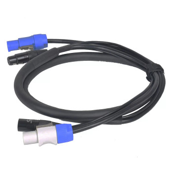 Jumper Powercon and XLR Link Cable (3 ft)