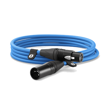 XLR CABLE 3M Premium XLR Cable Blue