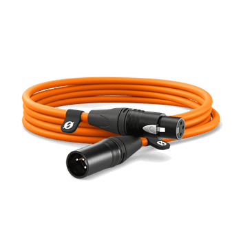 XLR CABLE 3M Premium XLR Cable( Orange)