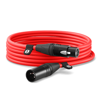 Rode XLR CABLE 6m Premium XLR Cable-RED