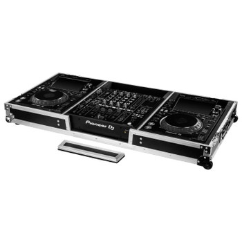Odyssey DJ Coffin Flight Case with Wheels for DJM-A9 and CDJ-3000 or Similar Size Gear