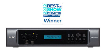 AMX DVX-3266-4K 8x4+2 4K60 4:4:4 All-In-One Presentation Switcher (4 HDMI Inputs, 4 DXLink-4K60 Inputs)