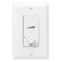 BSS EC-V-WHT-US Ethernet Controller, Features Dedicated Volume Control for Networked Audio System Management, White Finish, US Version, (BSSECV-WHT-M)