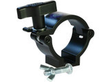 Martin Super Lightweight Half Coupler Clamp for Lighting Fixture Rigging, Black Finish (91602018)