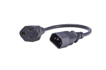 AMX CC-C14-NEMA Power Cable with C14 and NEMA Plug Connectors for NXA-PDU-1508-8 Power Distribution Unit Connections, (FG10-673-02)