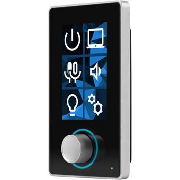 BSS OMNI-KP-6BV-BL Dynamic Keypad, Features 6 Programmable Buttons and Rotary Control, Combining Simple Keypad Operation with Advanced Touch Panel Control and Customization, (BSS-UKP6010)