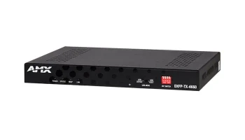 AMX DXFP-TX-4K60-TAA DXLink Fiber 4K60 Transmitter with HDMI 2.0, HDCP 2.2, HDR Support, Long-Distance 4K60 AV Signal Extension over Fiber Optic Cable, TAA Compliant, (FG1010-365-02)
