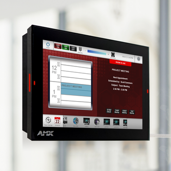 AMX MSA-MMK2-10 Multi Mount Kit for 10.1-Inch Wall-Mount Modero G5 and Modero S Series Touch Panels, Installs on Smooth Surfaces Including Glass Without Drilling or Cutting, (FG2265-21-00)