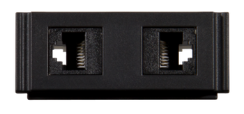 AMX HPX-N102-RJ45 HydraPort Dual Ethernet Module, Provides Two RJ-45 Network Connections for HPX-600, HPX-900, HPX-1200, and HPX-1600 Connection Ports, (FG553-02)