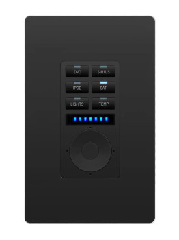 AMX HPX-U400-R-MET-6NE HydraPort Metreau 6-Button Ethernet Keypad Ramp Mount Kit, Integrates a Metreau 6-Button Ethernet Keypad into HPX-600, HPX-900, and HPX-1200 Connection Ports, (FG565-11-BL-00)