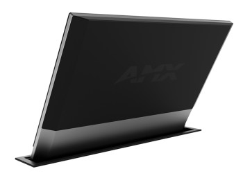 AMX MXR-1001-BL Modero X Series G5 10.1" Retractable Touch Panel, Black Finish, Motorized Mount Raises and Retracts the Panel via Button Press or NetLinx Control, (FG5968-56)