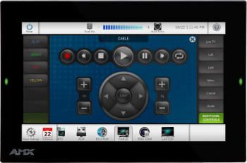 AMX MD-702 7" Modero G5 Wall-Mount Touch Panel