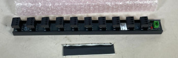 AMX ABS AxLink Bus Strip, Provides AxLink Power and Data Distribution with Integrated Power Status Indicator, (FG960)