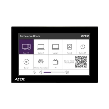 AMX NT-SD-701 SVSI N-Touch 7" Wall Mount Touch Panel, Provides User Interface and Control for SVSI Devices, Compatible with Modero S Wall Mount Options, (FGN8307-SD)