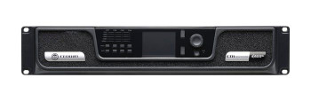 Crown CDi4x600BL Four-Channel Networked DSP Power Amplifier, 600W/Channel with 70V/100V and 4/8Ω Support, BLU Link Networking, Integrated DSP, and Front Panel Interface, (NCDI4X600BL-U-US)