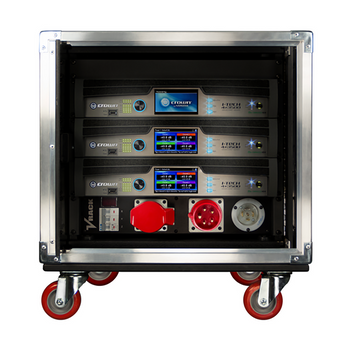 Crown VRACKHD4PFX Complete V-Rack System, Rack Configuration Package Without Power Amplifiers for Professional Installed Sound Applications, (VRACKHD4PFX)