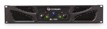 Crown XLi1500 Two-Channel Power Amplifier, 450W/Channel at 4Ω for Professional Installed Sound Applications, (NXLI1500-0-US)