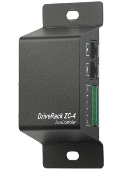DBX ZC4V ZC-4 Wall-Mounted Contact Closure Input Zone Controller for Professional Audio Zone Control and System Automation Applications, (DBXZC4V)