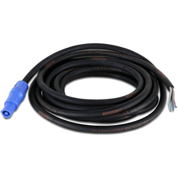 Martin Power Cable H07RN-F Open-End to POWERCON, 5.00 m for Professional Lighting Power Connections (91611801)
