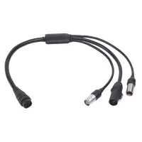Martin Rental Power + Data Cable PDE-to-PDE, 2.5 m for Integrated Power, DMX, and Ethernet Connections (91616002)