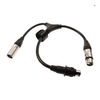 Martin Power + Data Adapter XLR5 + Tripi-to-XLR4, 0.25 m for Integrated Power and Data Connections (91616039)