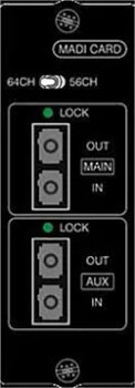 Soundcraft CSB Optical MADI HD Card with Single Mode Optical Connectivity for Compact Stage Boxes, High-Speed Digital Audio Networking, and Professional System Expansion Applications (A949.049132-01.V)